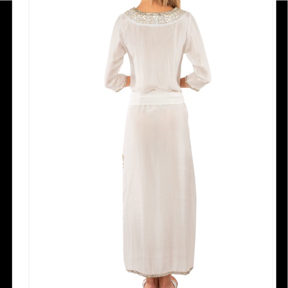 Gretchen Scott silk Caftan NWT - Picture 4 of 4